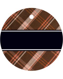 Designer Pet Id Tags in Round Shape #042