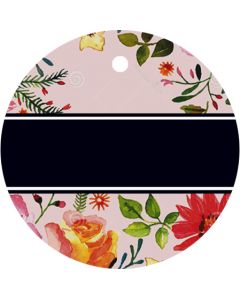 Designer Pet Id Tags in Round Shape #055